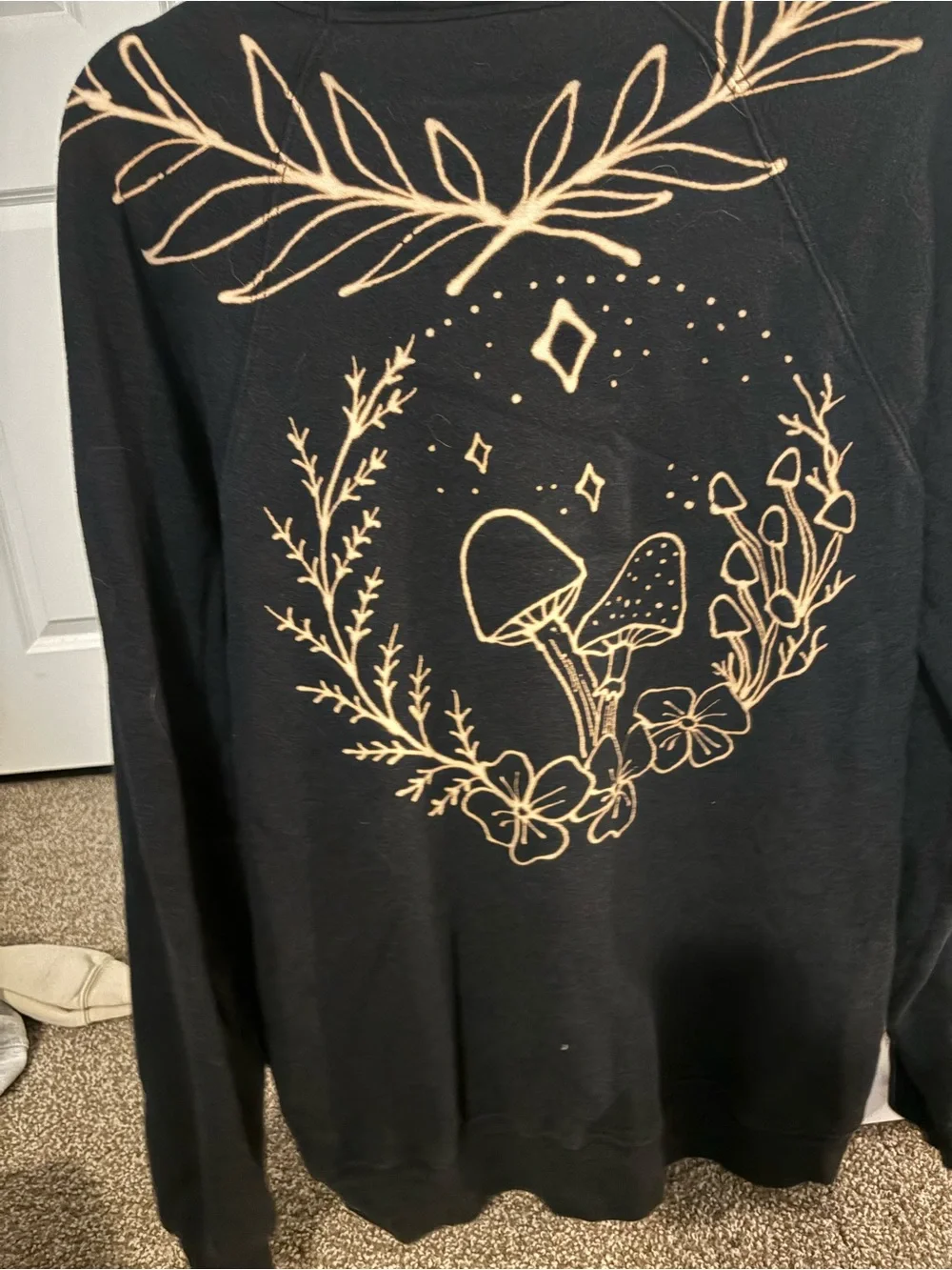 Bella Canvas Black Fleece Sweatshirt